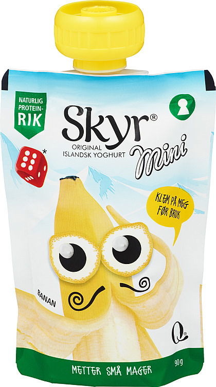Skyr mini banan pose    90g