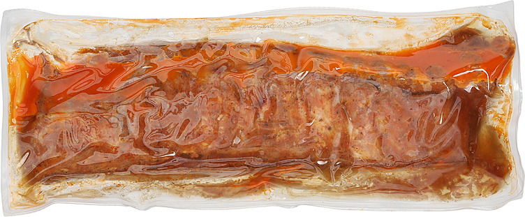 Spearribs sous vide m/krydder 16xca1,1kg   kg
