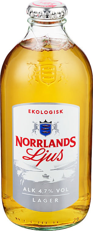 Norrlands ljus ekologisk   4,7%   24x33cl