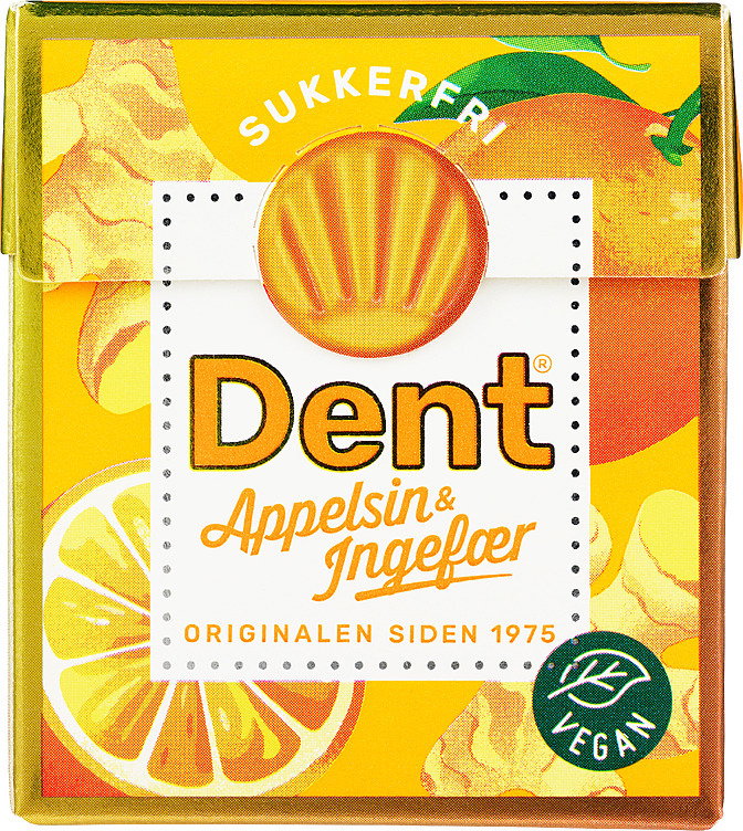 Dent appelsin & ingebær  24g
