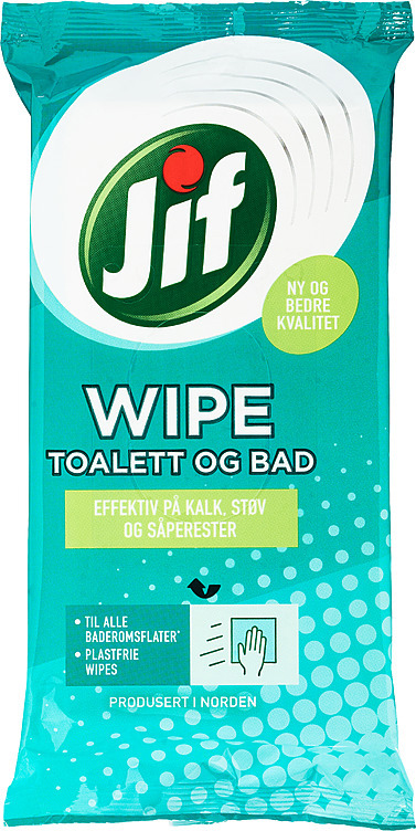 Jif wipe bad og toalett  30stk