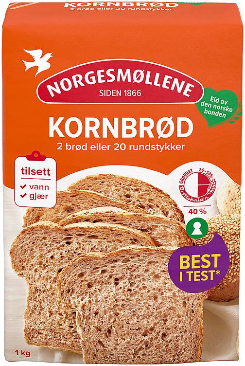 Kornbrød melmiks 1 kg