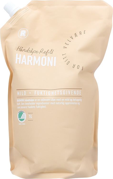 Håndsåpe harmoni refill  1l