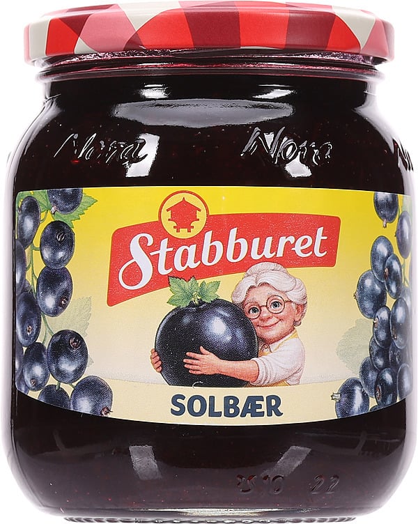 Solbærsyltetøy hj.l.   400g