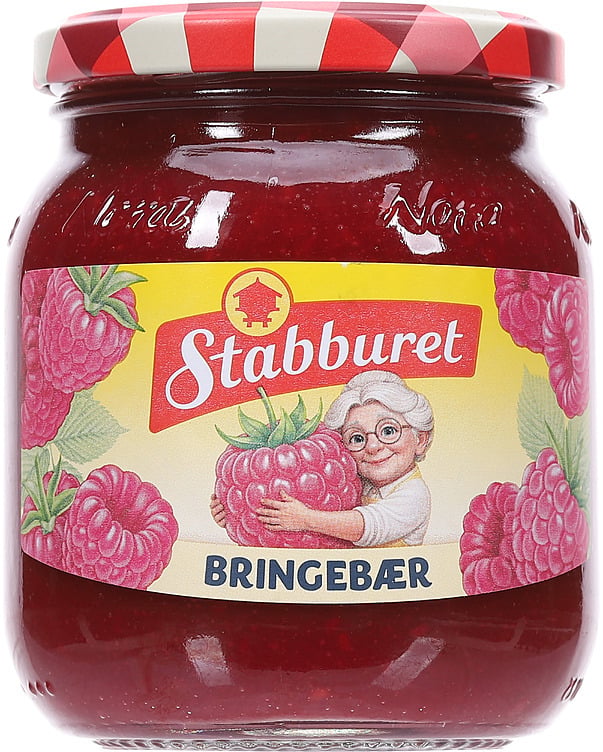 Bringebærsyltetøy hj.l.   400g