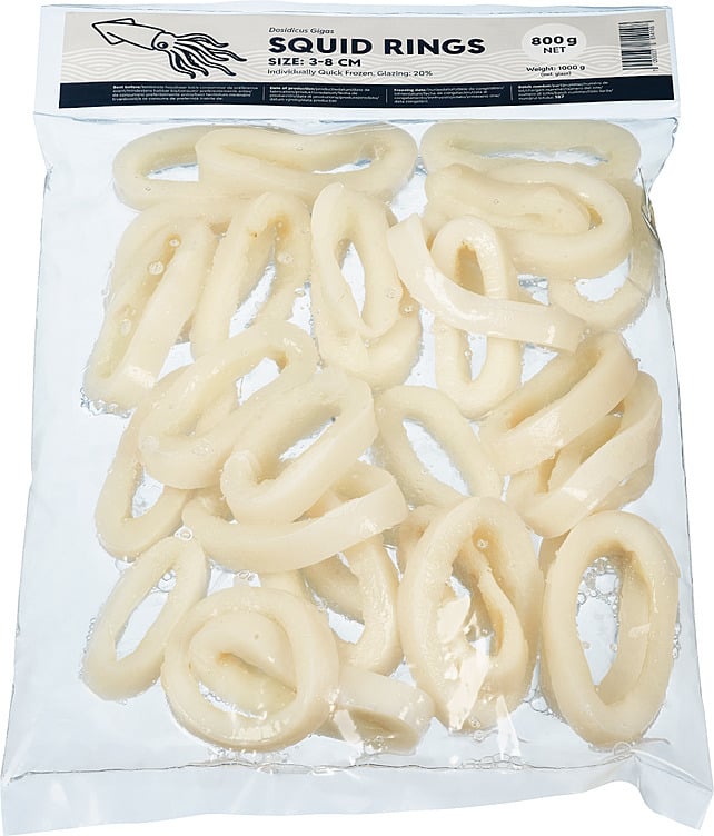 Akkar ringer 3-8, 20% glasert  1kg