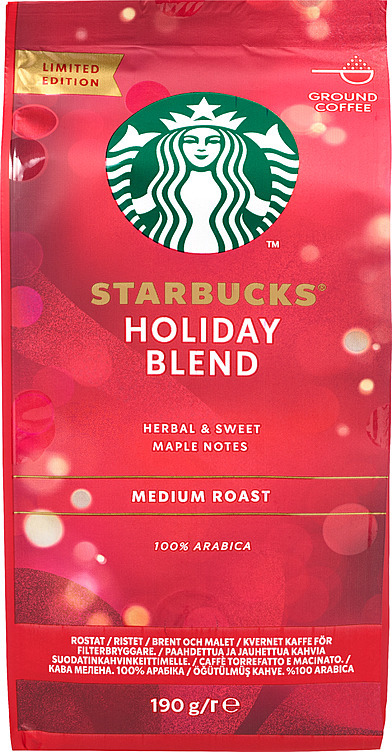 Starbucks holiday blend rg  190g