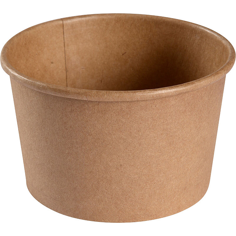 Beger 240ml 8oz brun kraft  50stk