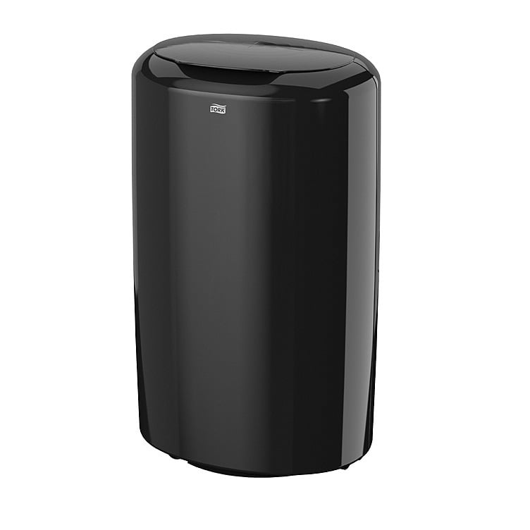 Tork waste bin black   50l    pce