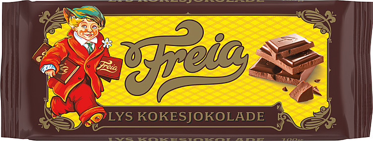 Lys kokesjokolade 100g