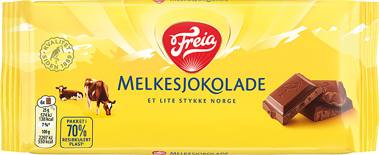 Melkesjokolade  100g