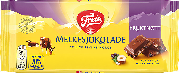 Fruktnøtt  100g