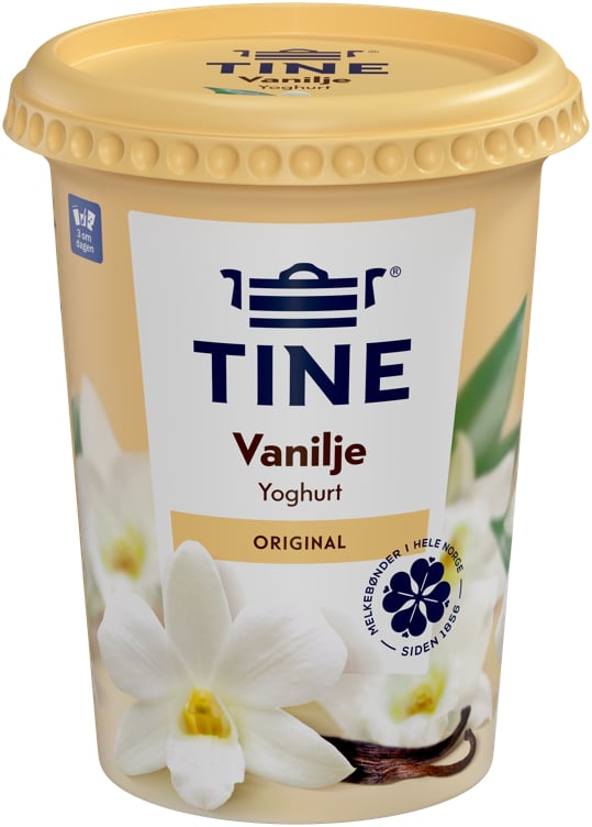 Yoghurt vanilje    500g