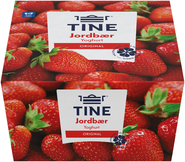 Yoghurt alltid jordbær       4x150g