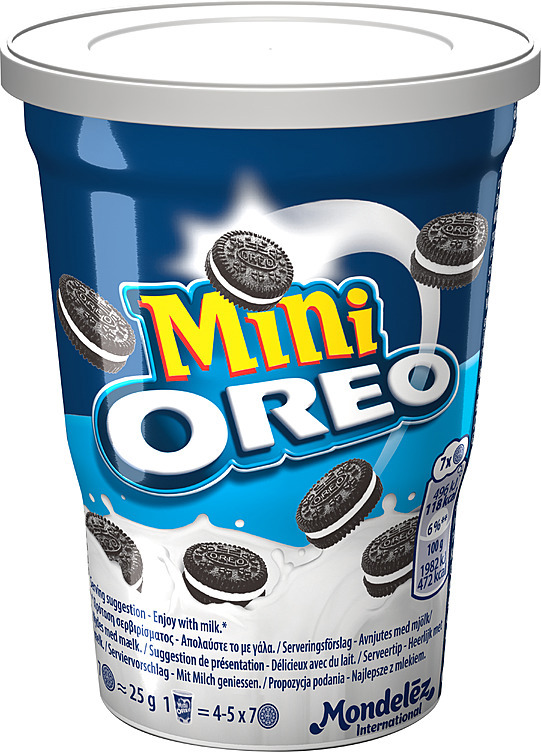 Mini oreo kjeks m/fyll   115g
