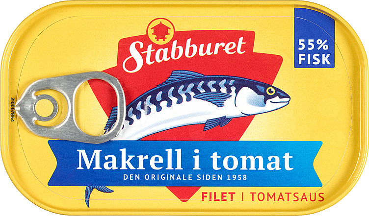 Stabbur-makrell filet  110g
