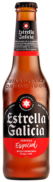 Estrella galicia especial   5,5%   24x33cl