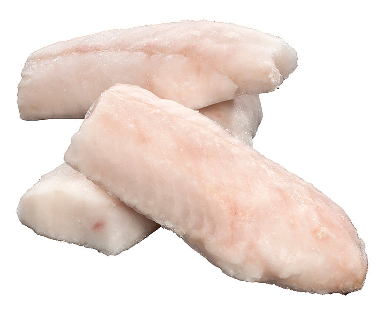 Hoki loins lettsaltet 120-140g  10% glassering  2,5kg
