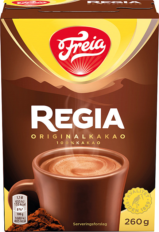 Regia original kakao 260g