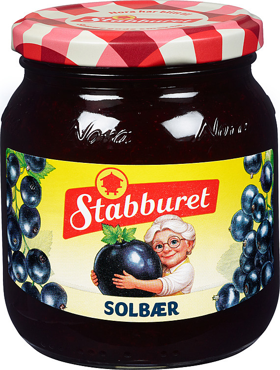 Black currant jam home made nora 400g