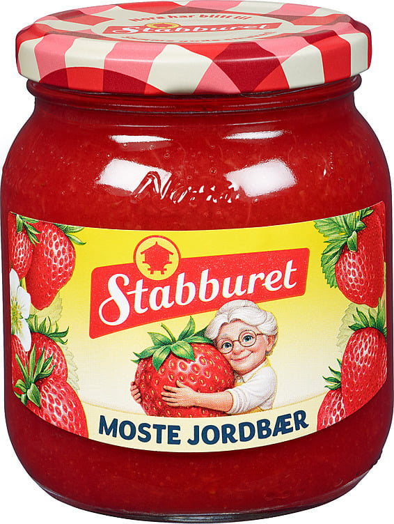 Nora mashed strawberry home made 390g
