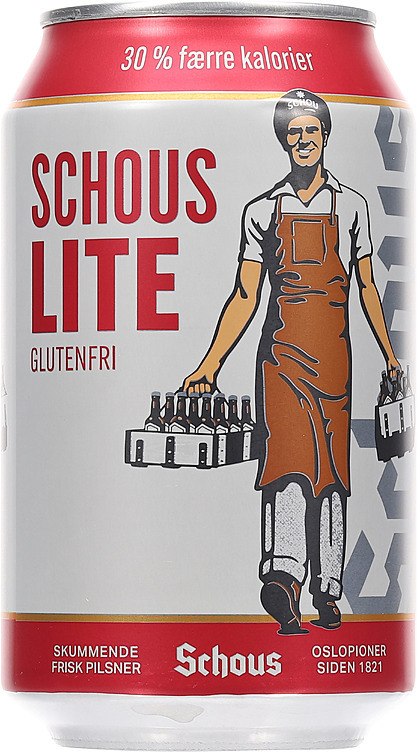 Schous lite bx  4,3%  30x33cl