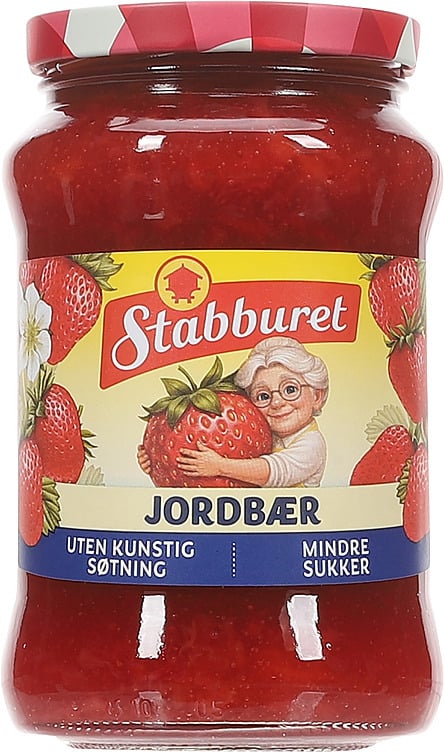 Strawberry preserves less sugar  530g