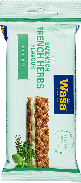 Wasa sandwich french herbs 24x30g