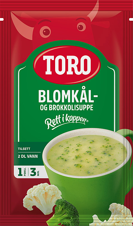 Blomkål&brokkolisuppe   20g