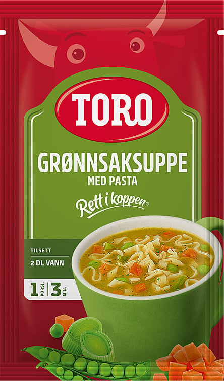 Grønnsak&pastasuppe   20g