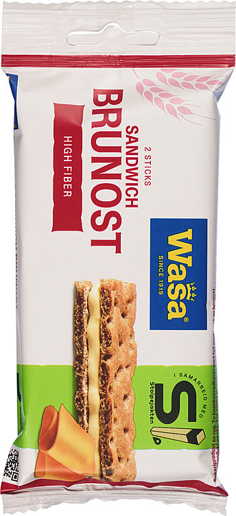 Wasa sandwich brunost   24x36g