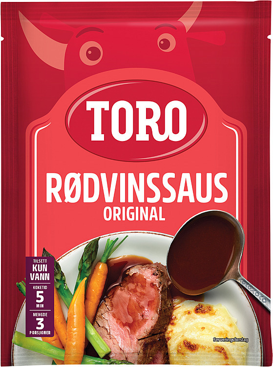 Rødvinsaus original 0,3l   31g