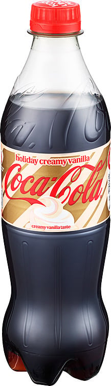 Coca-cola holiday creamy vanilla flaske  24x0,5l