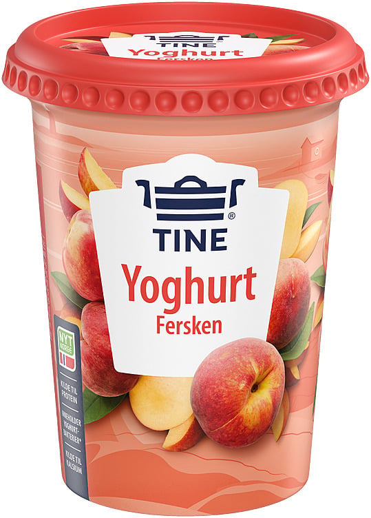 Youghurt fersken  500g