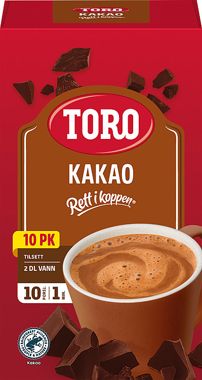 Rik drikk sjokolade øk. 10x32g
