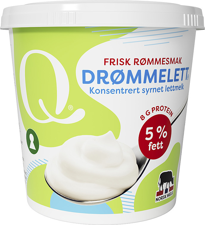Q-drømmelett 5%   300g