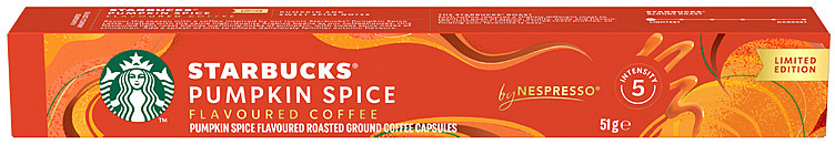 Starbucks pumpkin spice x10  51g