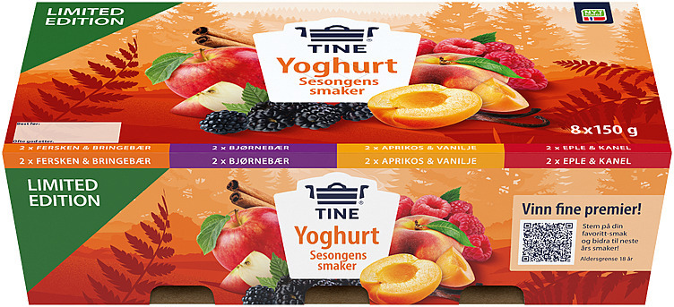 Yoghurt høst/vinter      8x150g