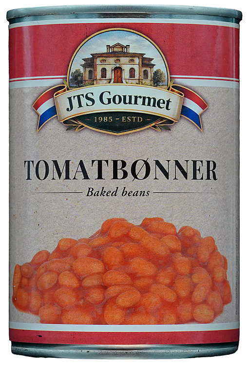 Tomatbønner kokte  420g
