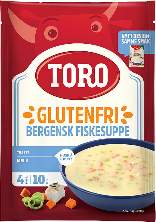 Toro fri bergensk fiskesuppe glutenfri  76g