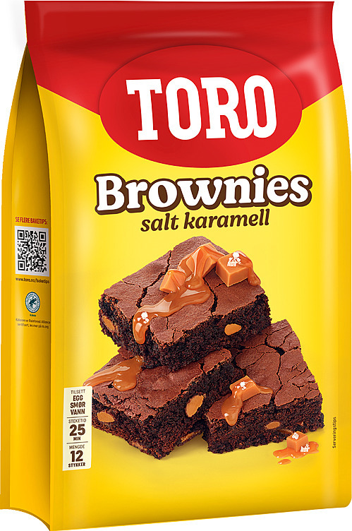 Brownies salt karamell   541g