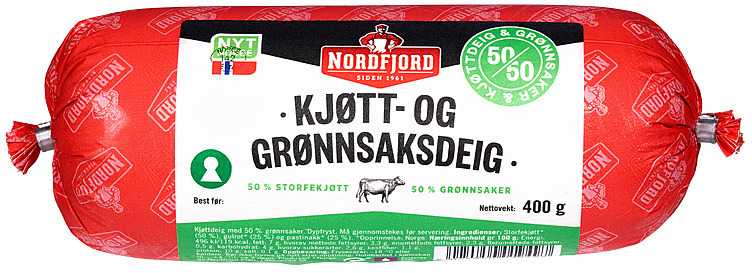 Kjøtt- og grønnsaksdeig  400g
