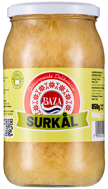 Surkål  850g