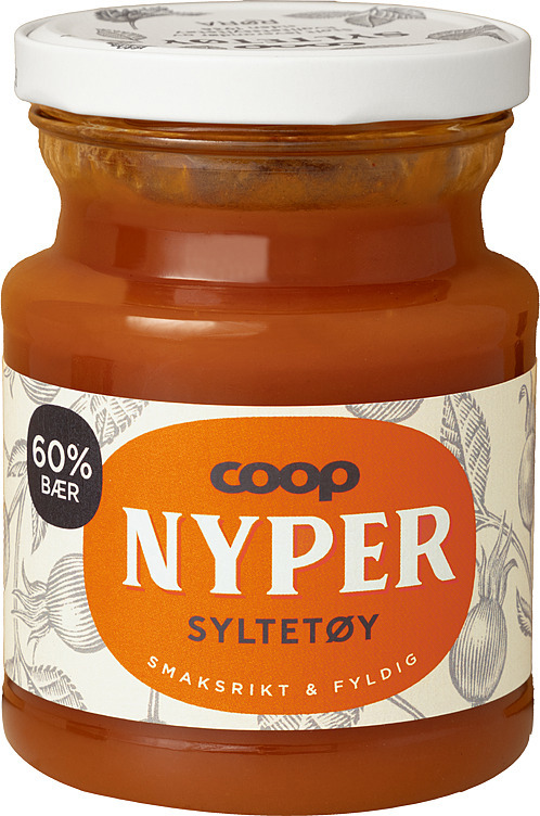 Nypersyltetøy 60%  370g