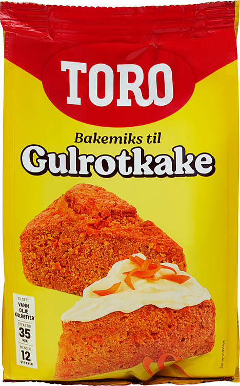 Carrot cake baking mix   396g