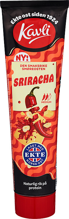 Smaksrik sriracha ost tube  175g