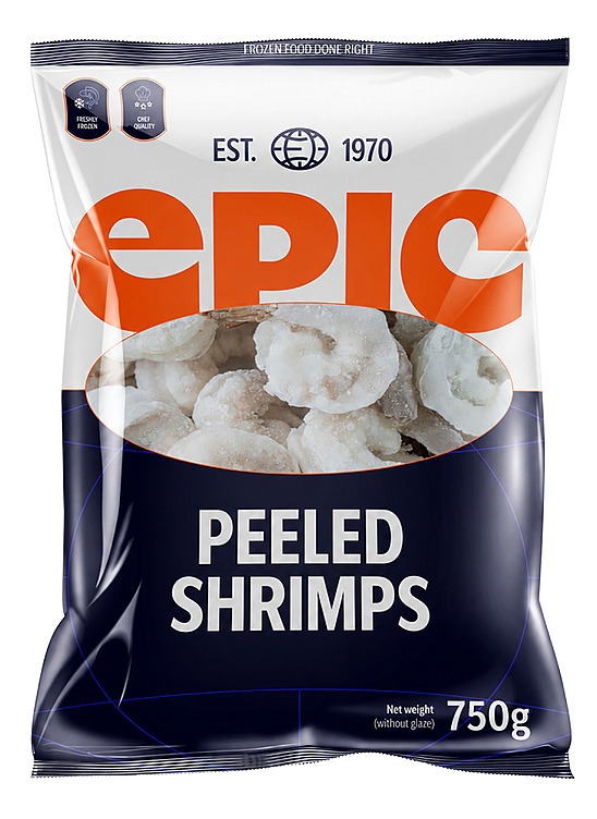 Scampi 16/20 rå uten skall vm   800g