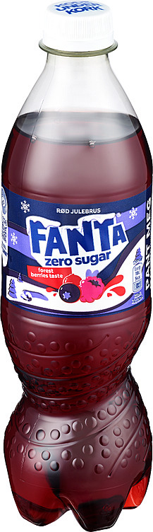 Fanta julebrus forest berries zero sugar fl  24x50cl