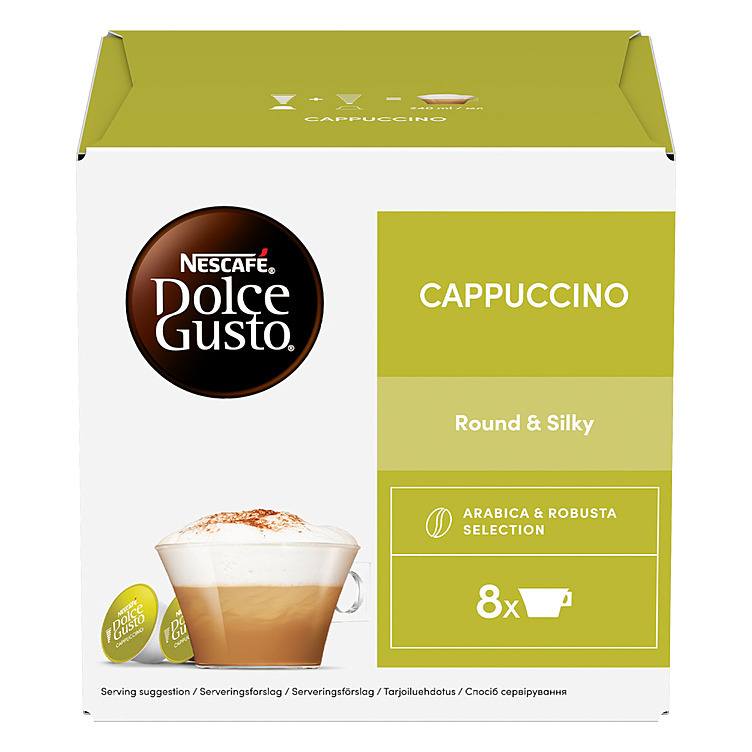 Dolce gusto cappuccino     186g