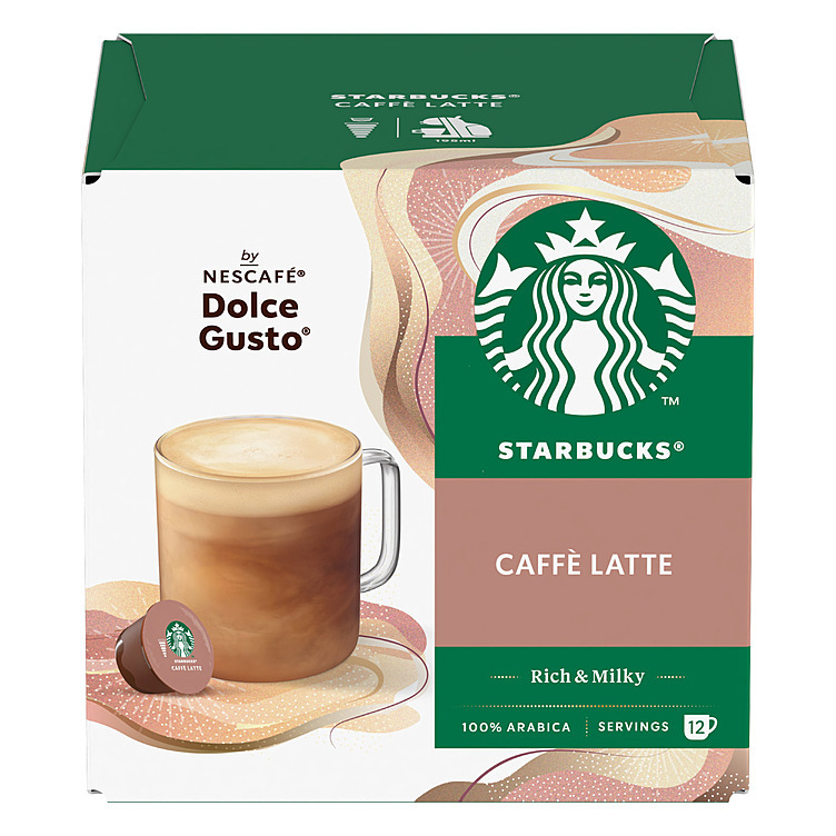 Starbucks caffe latte   12x121,2g